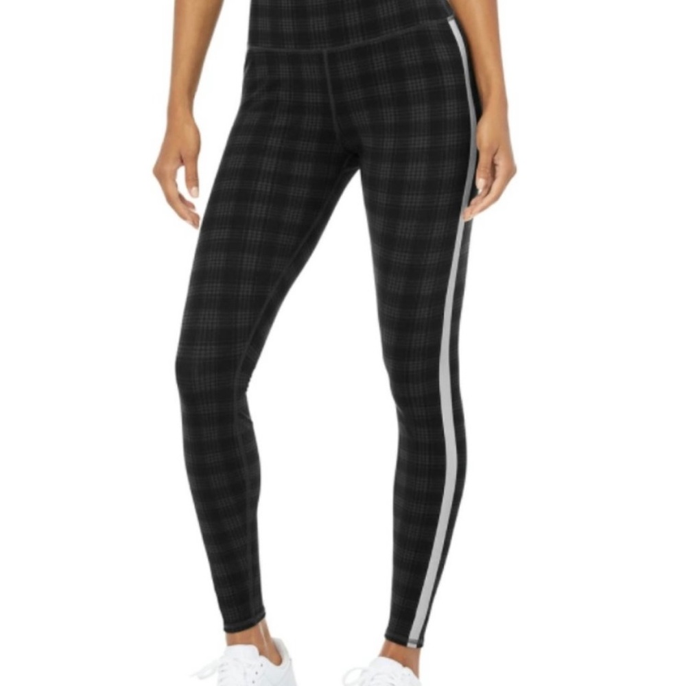 Ocasion Leggins Alo Yoga Black Plaid